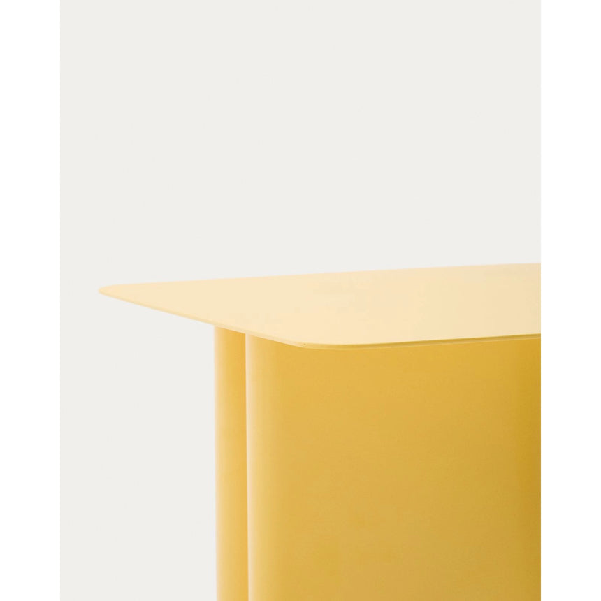 Beistelltisch Arvin aus Eisen in Gelb 42 x 42 cm von Kave Home – Bild 8