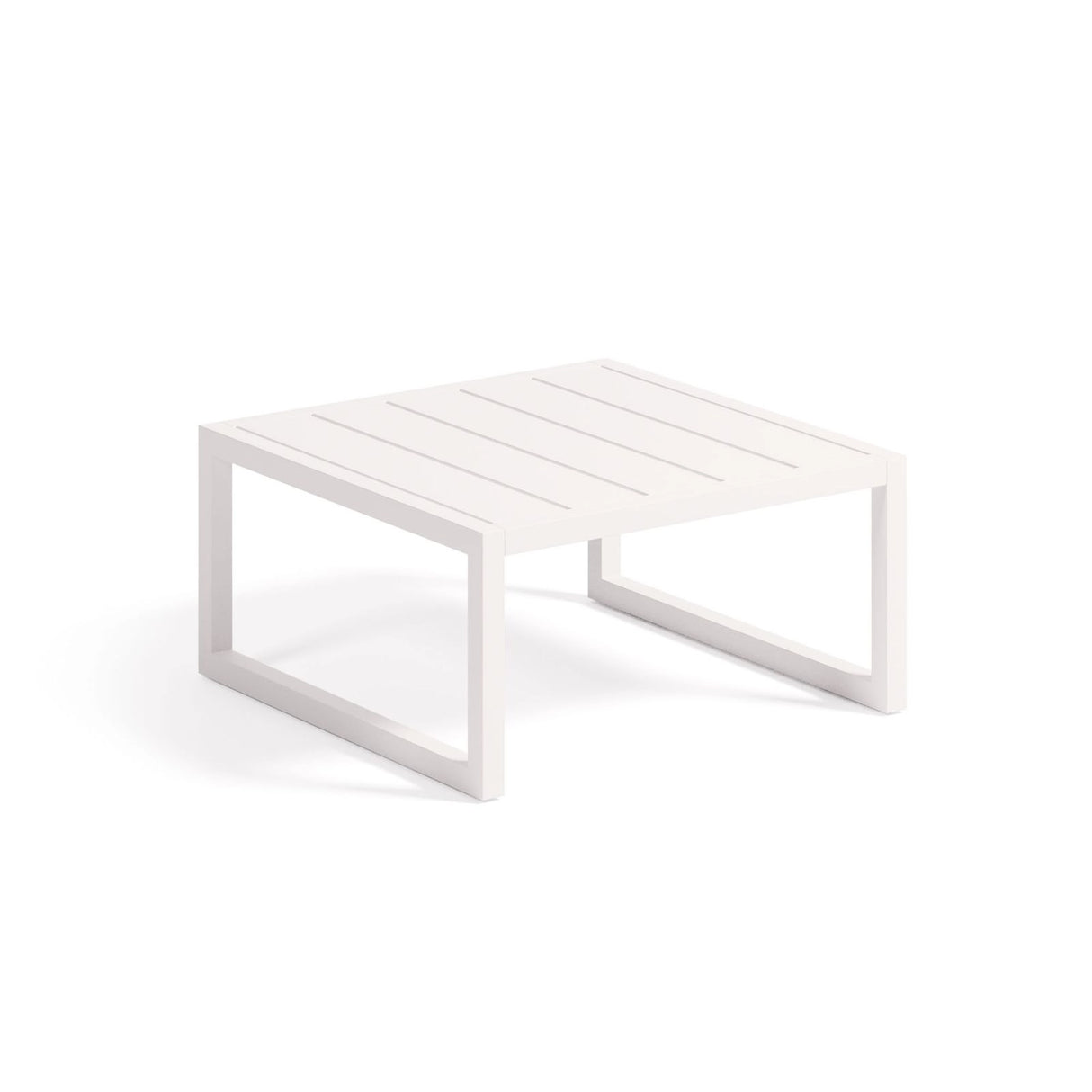Beistelltisch Comova 100% outdoor aus Aluminium weiß 60 x 60 cm von Kave Home – Bild 1