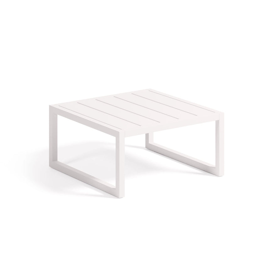 Beistelltisch Comova 100% outdoor aus Aluminium weiß 60 x 60 cm von Kave Home – Bild 6