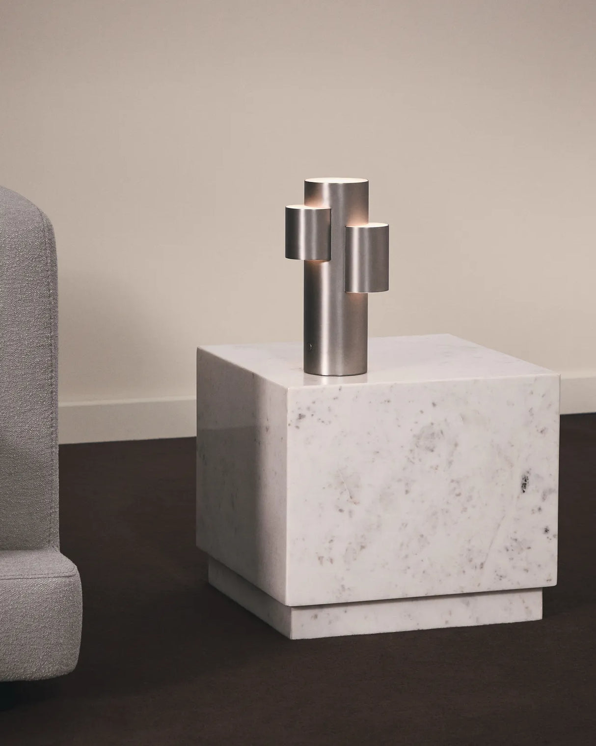 Beistelltisch Sorein aus Marmor, 50 x 50 cm von Kave Home – Bild 2