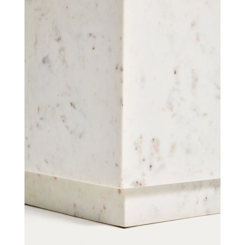 Beistelltisch Sorein aus Marmor, 50 x 50 cm von Kave Home – Bild 6