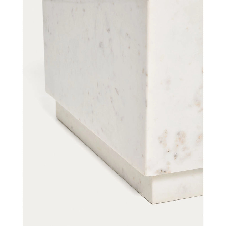 Beistelltisch Sorein aus Marmor, 50 x 50 cm von Kave Home – Bild 7