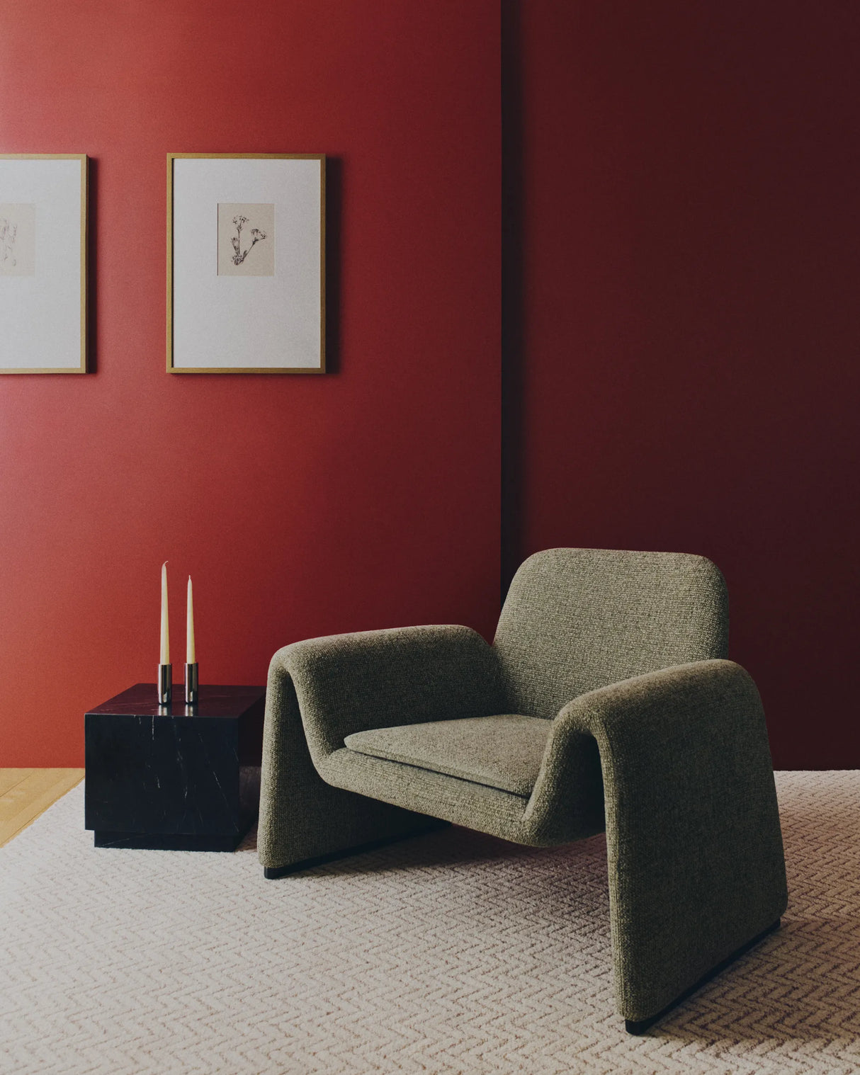 Beistelltisch Sorein aus schwarzem Marmor, 40 x 40 cm von Kave Home – Produktbild 5