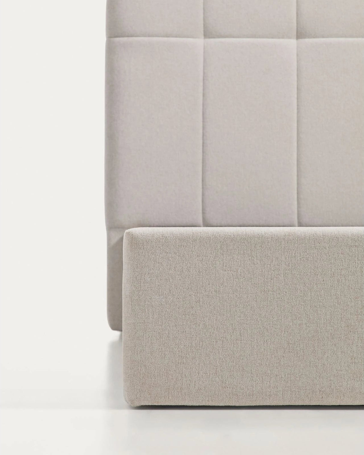 Bett mit klappbarem Bettkasten Darnela in Chenille für Matratzen 180 x 200 cm von Kave Home – Bild 8