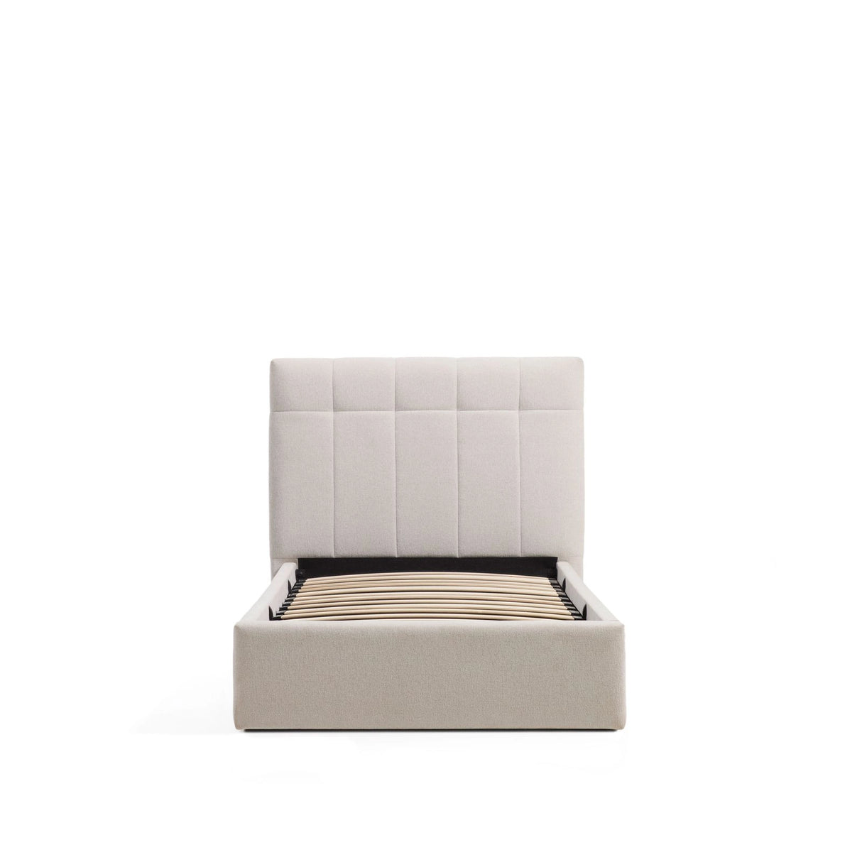 Bett mit klappbarem Bettkasten Darnela in Chenille für Matratzen 90 x 200 cm von Kave Home – Bild 3