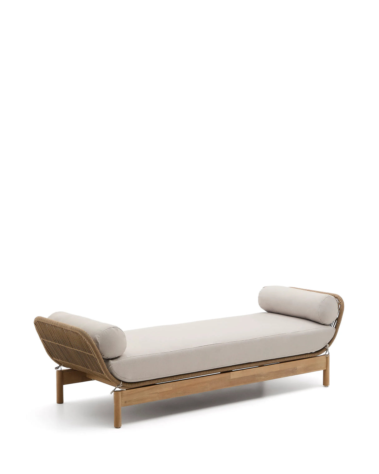 Catalina Daybed aus Seil in Grau und massivem Akazienholz FSC 100% von Kave Home – Produktbild 11