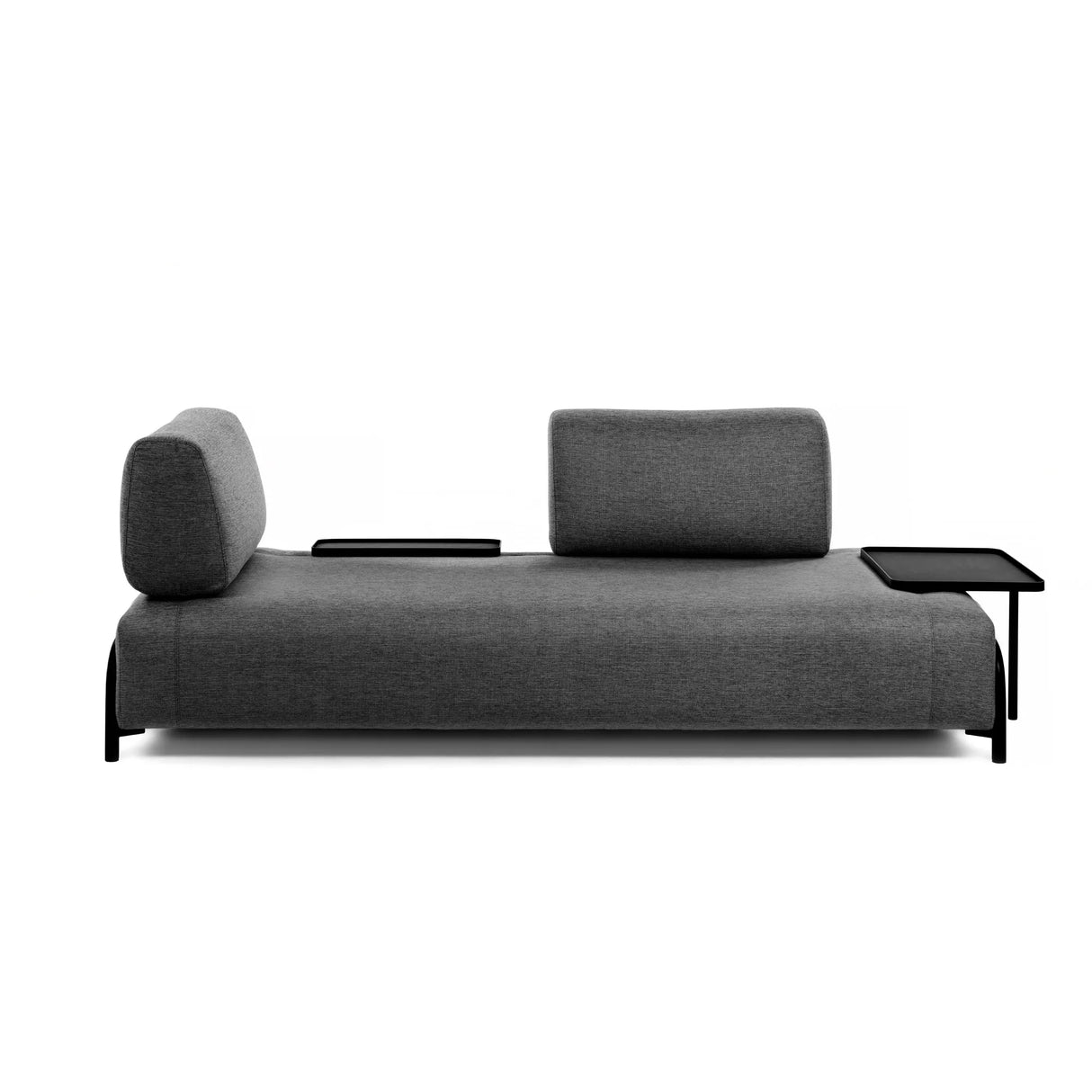Compo 3-Sitzer Sofa dunkelgrau 232 cm von Kave Home – Produktbild 4