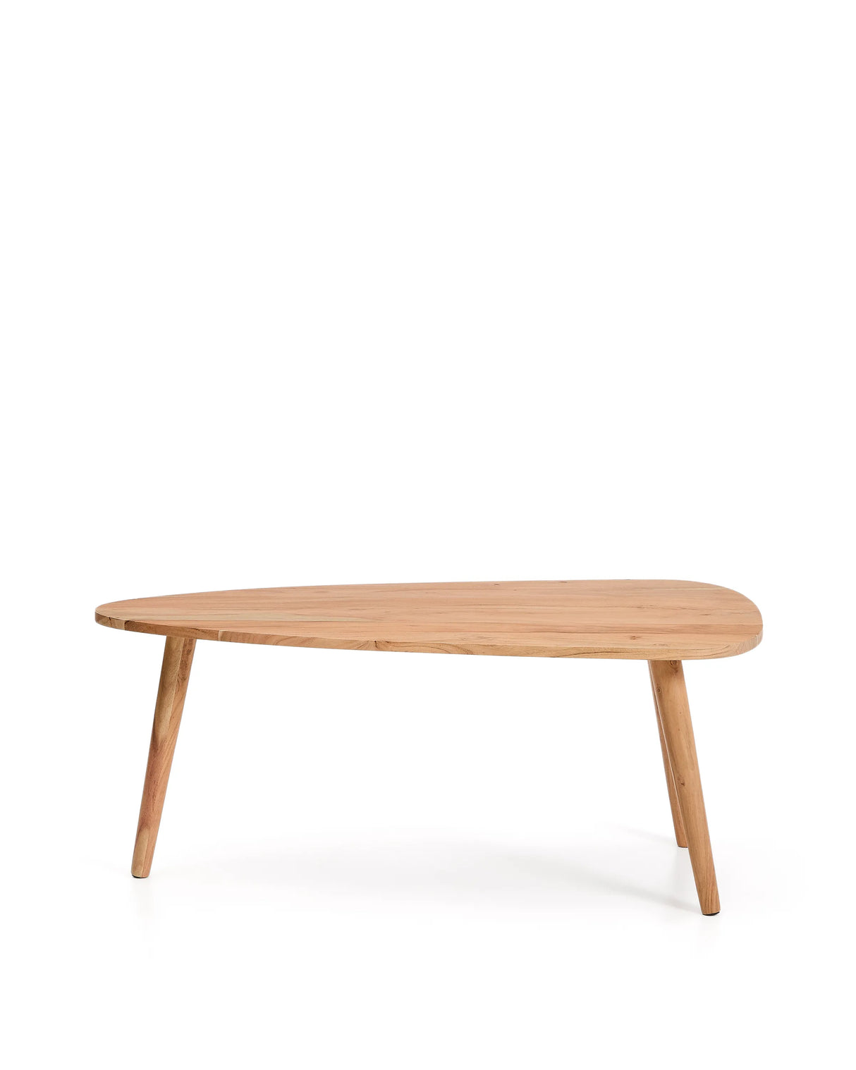 Couchtisch Duvani aus massivem Akazienholz mit gebleichtem Finish Ø 110 x 60 cm von Kave Home – Produktbild 5