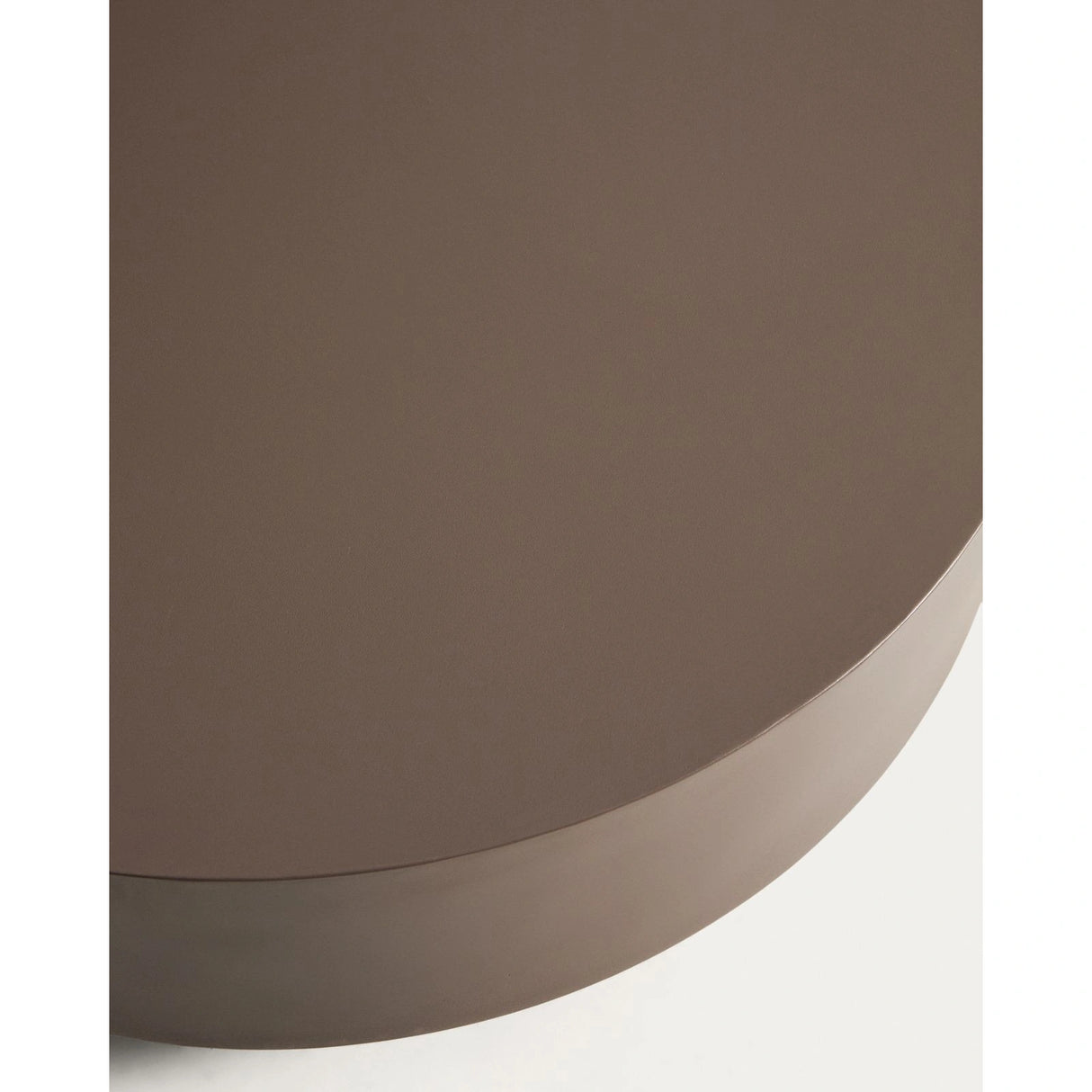 Couchtisch Garbet aus braunem Zement, Ø 80 cm von Kave Home – Bild 5