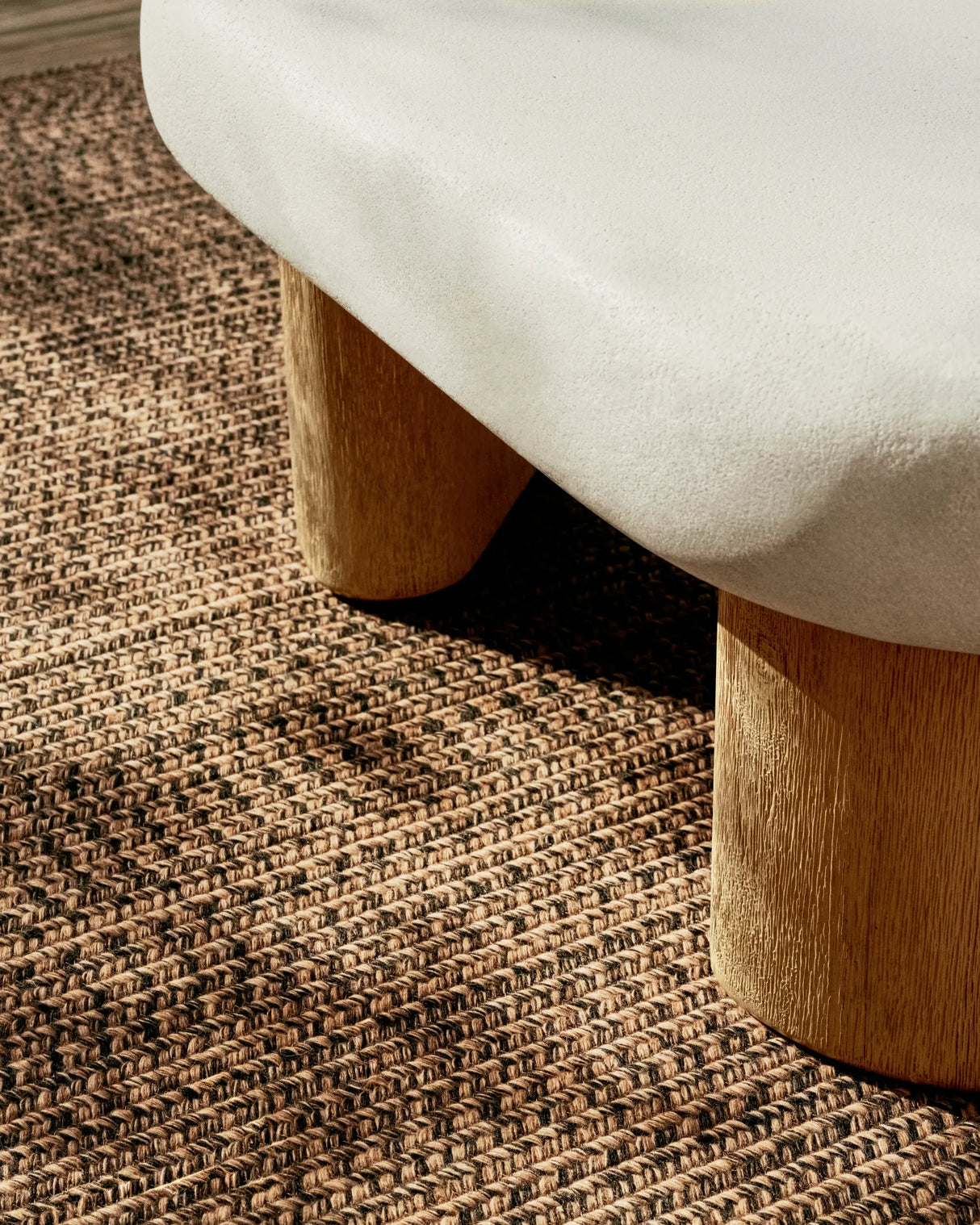 Couchtisch Labra aus Zement und Akazienholz 140 x 70 cm von Kave Home – Produktbild 7