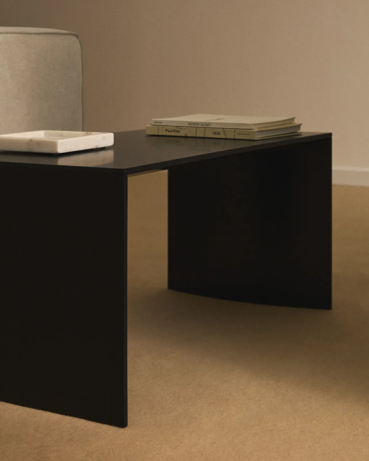 Couchtisch Litto aus schwarz lackiertem MDF 90 x 45 cm von Kave Home – Bild 3