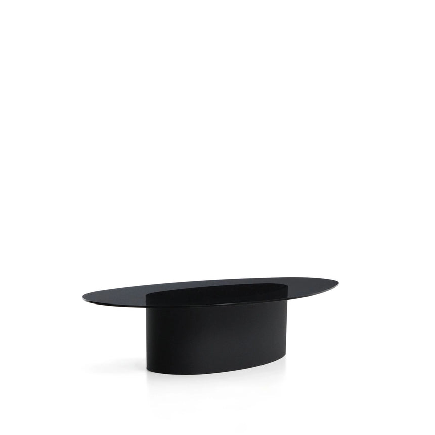 Couchtisch Olir aus gehärtetem Glas und Stahl 140 x 80 cm von Kave Home – Bild 3