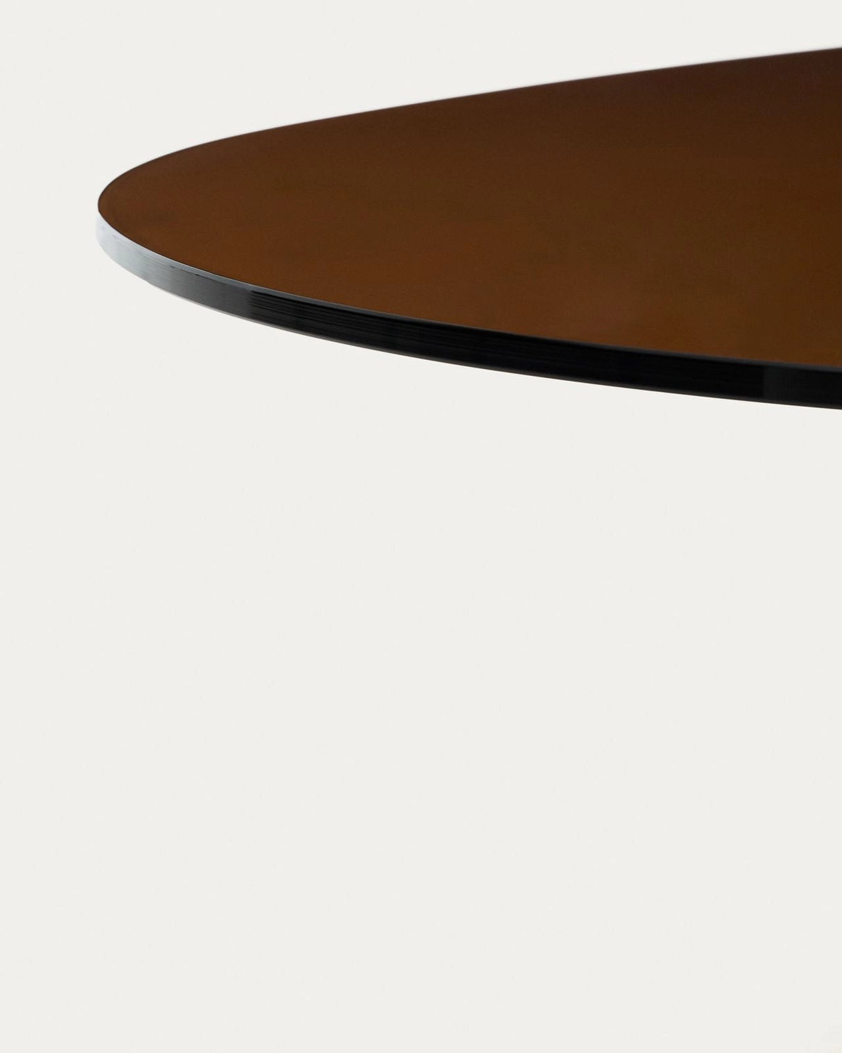 Couchtisch Olir aus gehärtetem Glas und braunem Stahl 140 x 80 cm von Kave Home – Bild 5