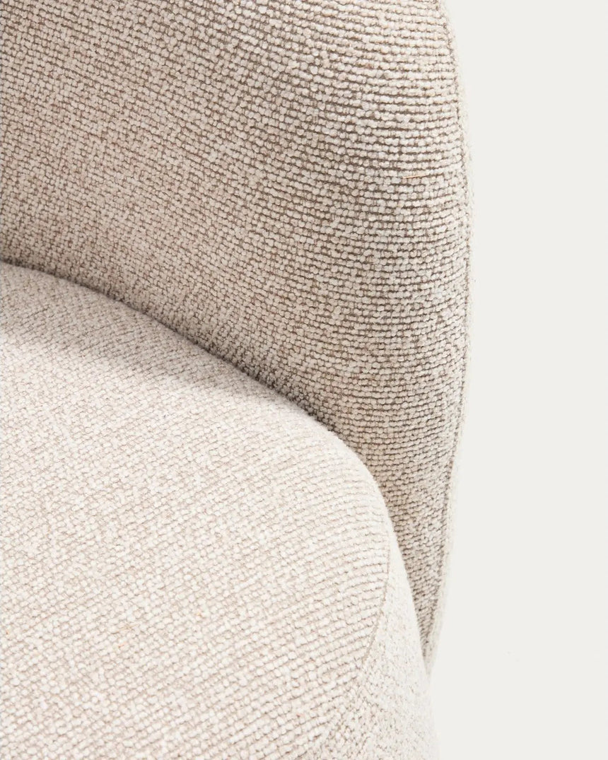 Drehsessel Odenia mit beigem Micro-Bouclé von Kave Home – Bild 11