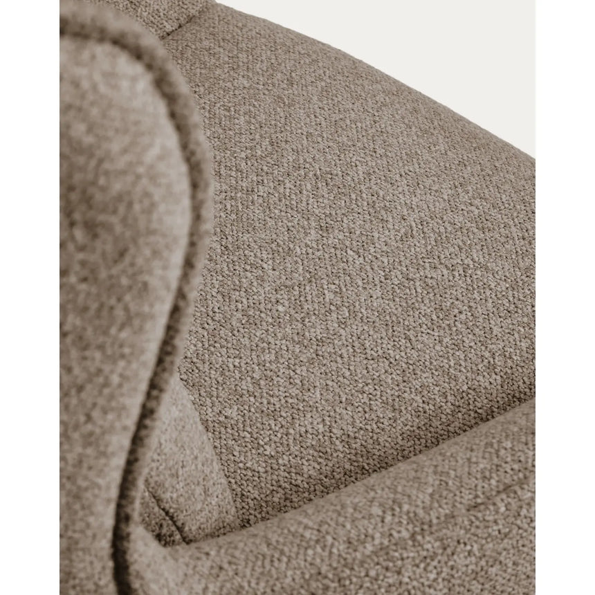 Drehsessel Sorile mit Chenille und schwarz lackiertem Stahl, FSC 100 % von Kave Home – Bild 6