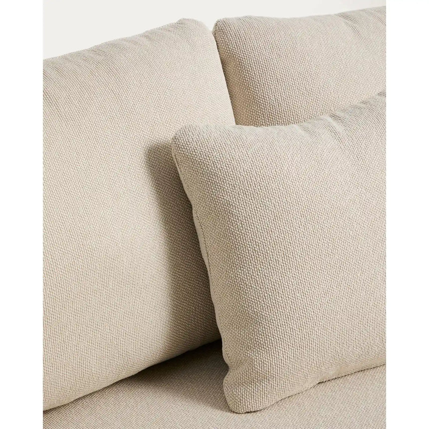 Ecrufarbenes 2-Sitzer-Sofa Osani mit taupefarbenem Seil, 170 cm von Kave Home – Bild 11