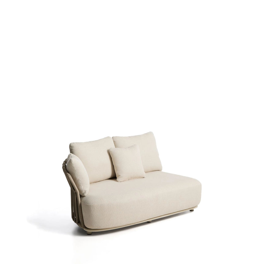 Ecrufarbenes 2-Sitzer-Sofa Osani mit taupefarbenem Seil, 170 cm von Kave Home – Bild 6