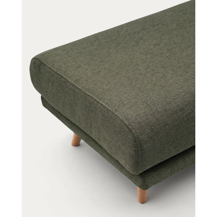 Fußablage Karin mit Beinen aus massivem Buchenholz 90 x 70 cm von Kave Home – Bild 4