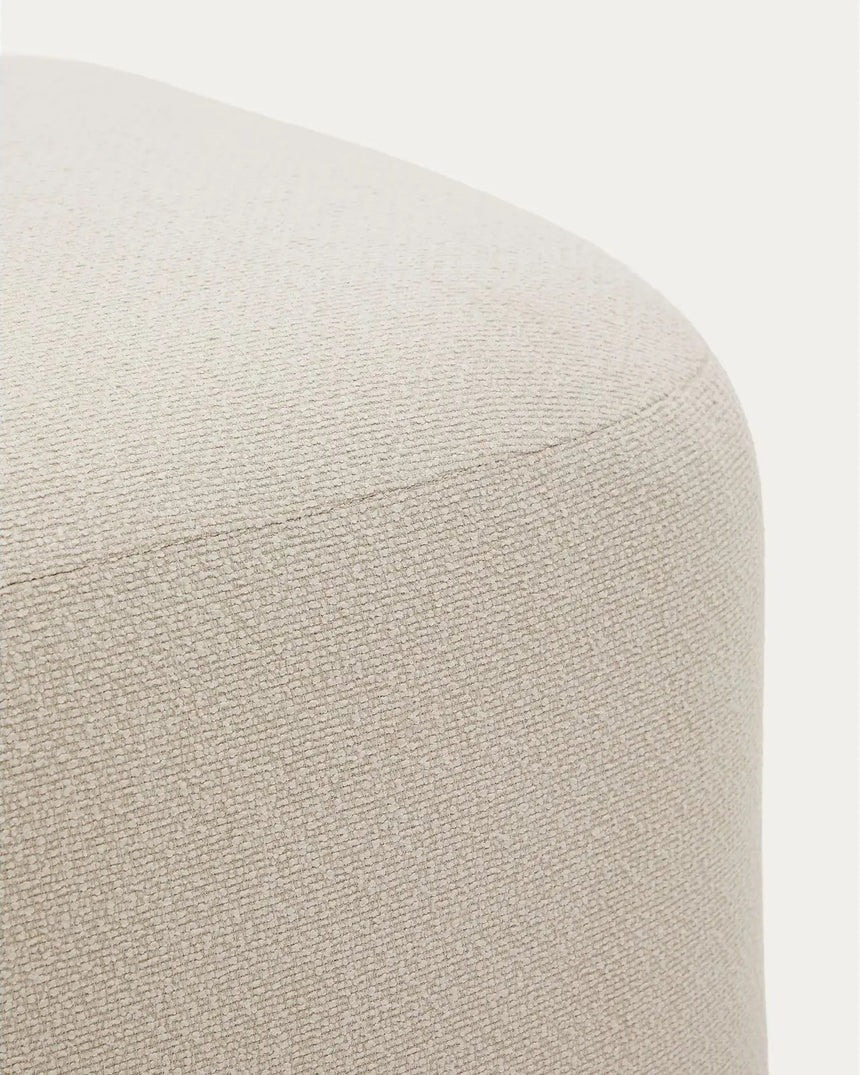 Fußablage Martina mit Chenille in Ecru 123 x 85 cm von Kave Home – Bild 6