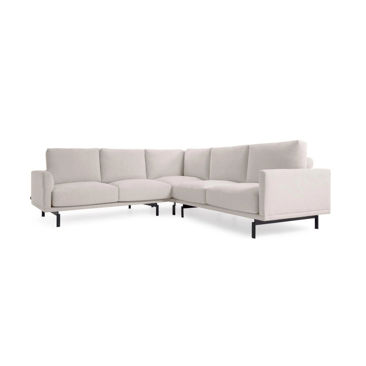 Galene 4-Sitzer Ecksofa beige 267 x 267 cm FSC Mix Credit von Kave Home – Produktbild 1