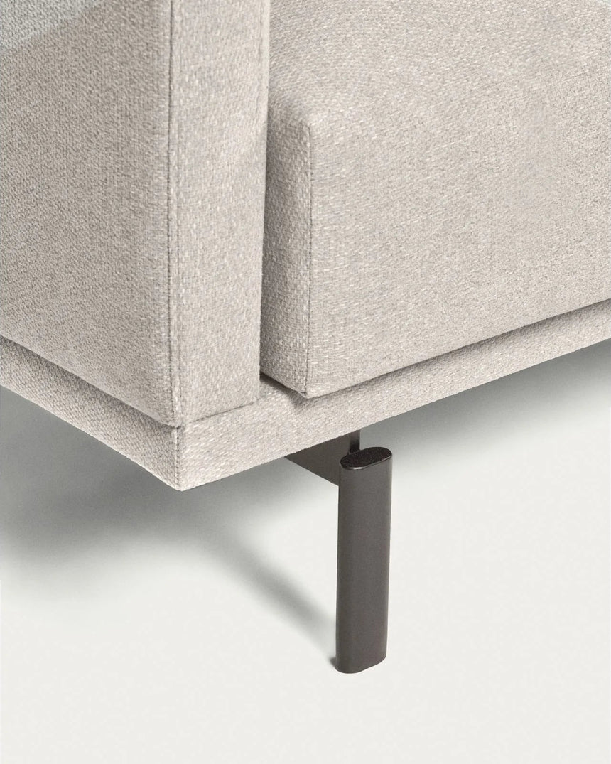 Galene 4-Sitzer Ecksofa beige 267 x 267 cm FSC Mix Credit von Kave Home – Produktbild 10