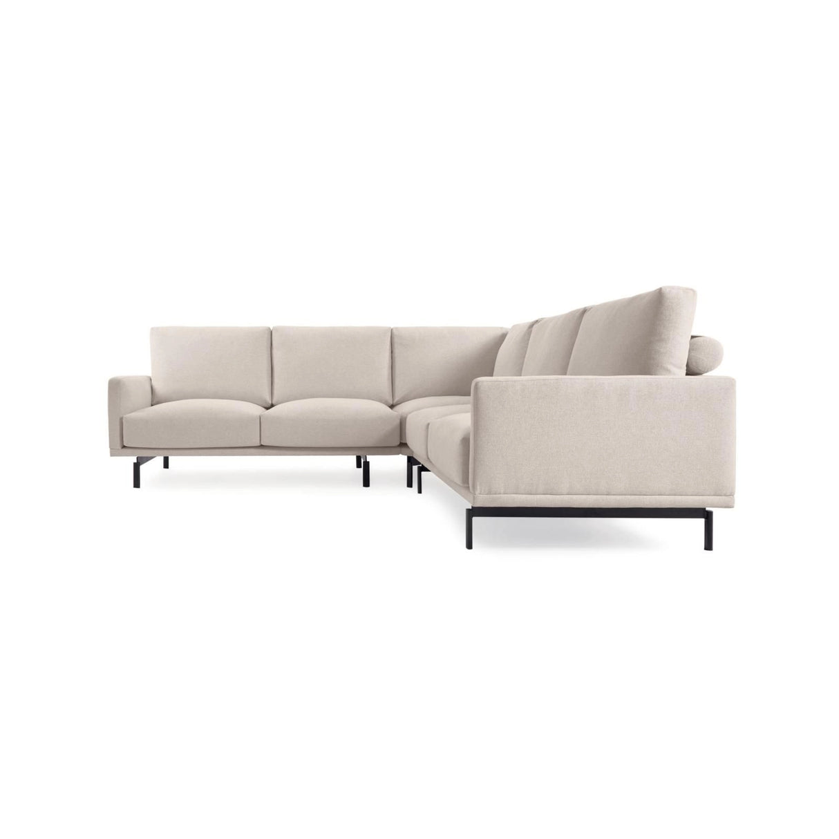 Galene 4-Sitzer Ecksofa beige 267 x 267 cm FSC Mix Credit von Kave Home – Produktbild 5