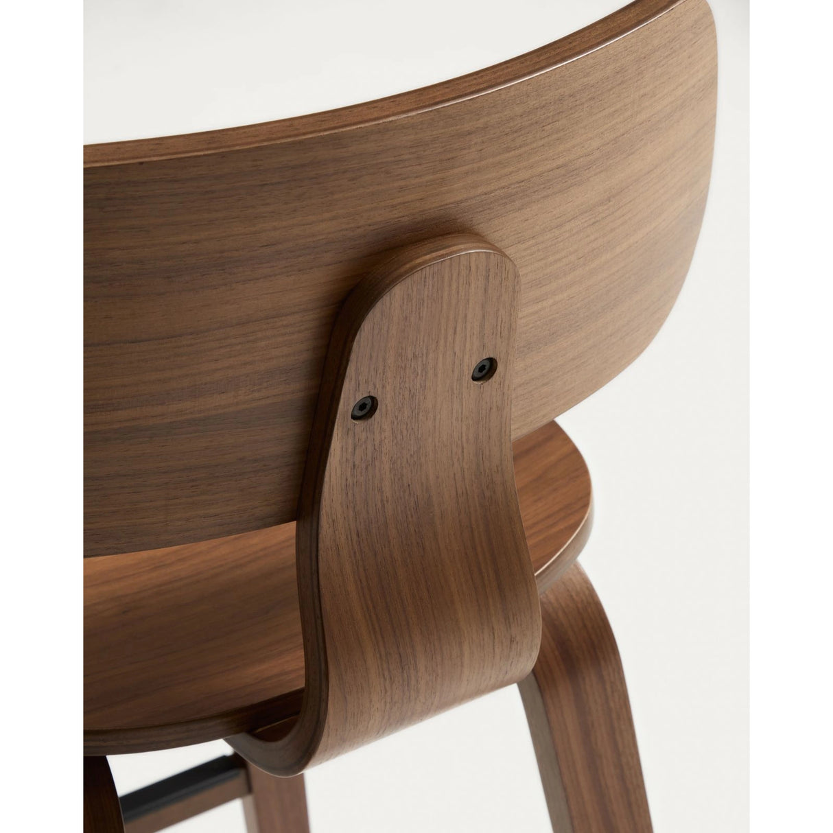 Gena-Hocker aus Nussbaumfurnier oder Eichenfurnier 65cm von Kave Home – Bild 8