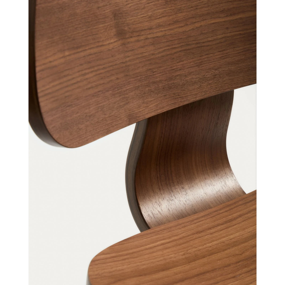 Gena-Hocker aus Nussbaumfurnier oder Eichenfurnier 65cm von Kave Home – Bild 9