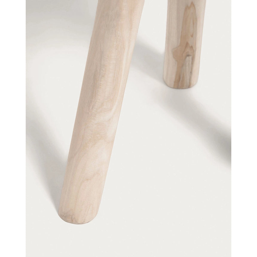 Glenda runder Beistelltisch aus massivem Teakholz Ø 35 cm von Kave Home – Bild 8