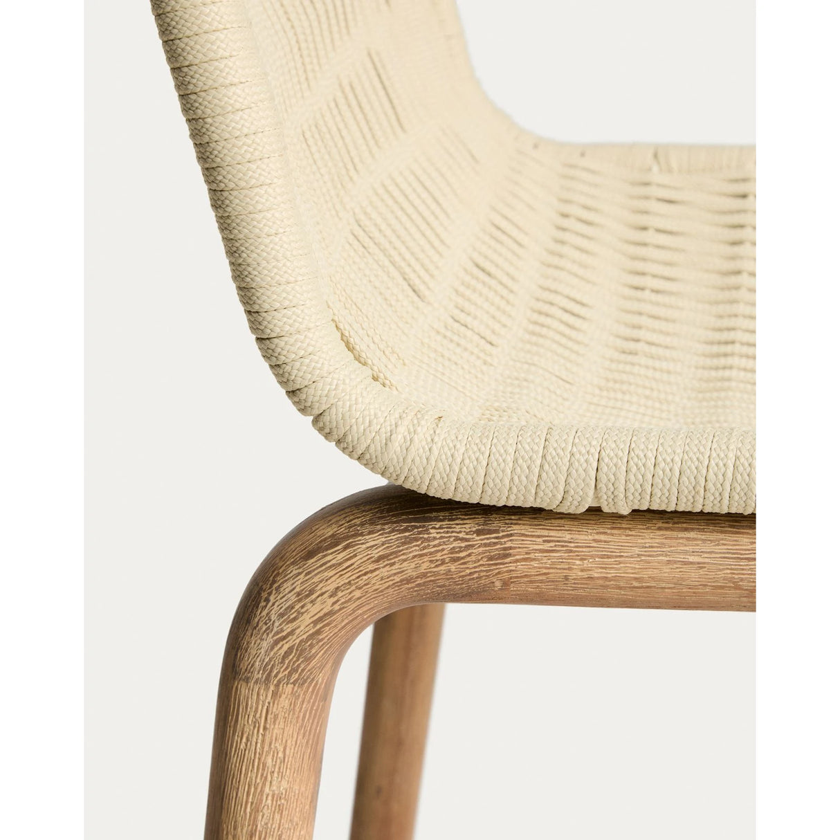 Hocker Alipa aus massivem Akazienholz und Seil, 75 cm, FSC 100 % von Kave Home – Bild 10