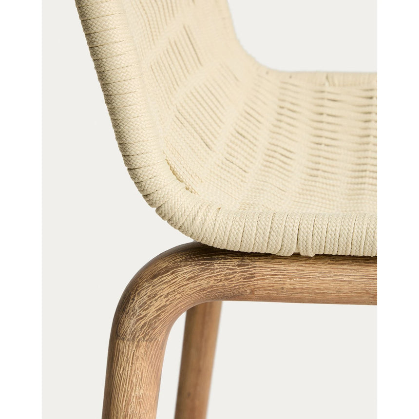 Hocker Alipa aus massivem Akazienholz und Seil, 75 cm, FSC 100 % von Kave Home – Bild 10
