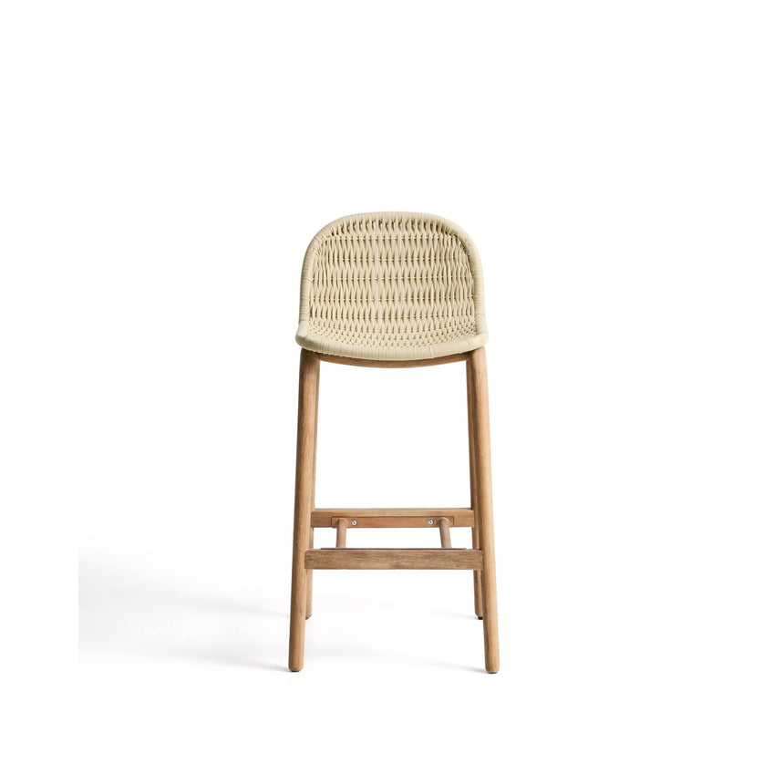 Hocker Alipa aus massivem Akazienholz und Seil, 75 cm, FSC 100 % von Kave Home – Bild 6