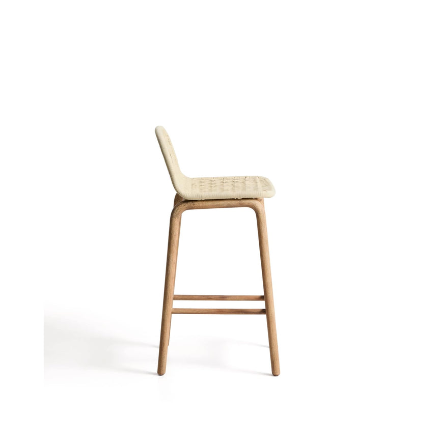 Hocker Alipa aus massivem Akazienholz und Seil, 75 cm, FSC 100 % von Kave Home – Bild 7