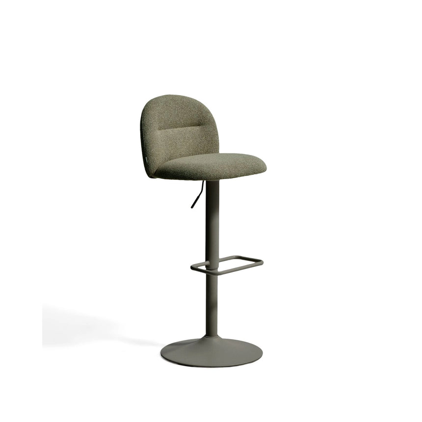 Hocker Arino aus Chenille und Metallbeinen, 65 cm von Kave Home – Bild 1