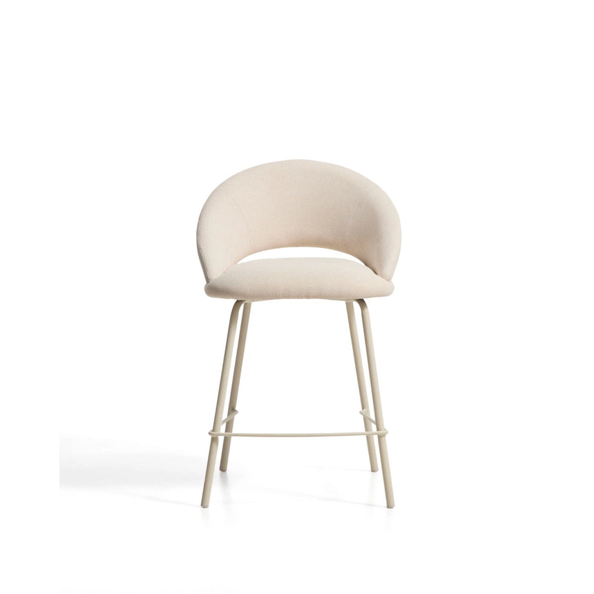 Hocker Bonali mit Chenille und Metallbeinen, FSC Mix Credit, 65 cm von Kave Home – Bild 6