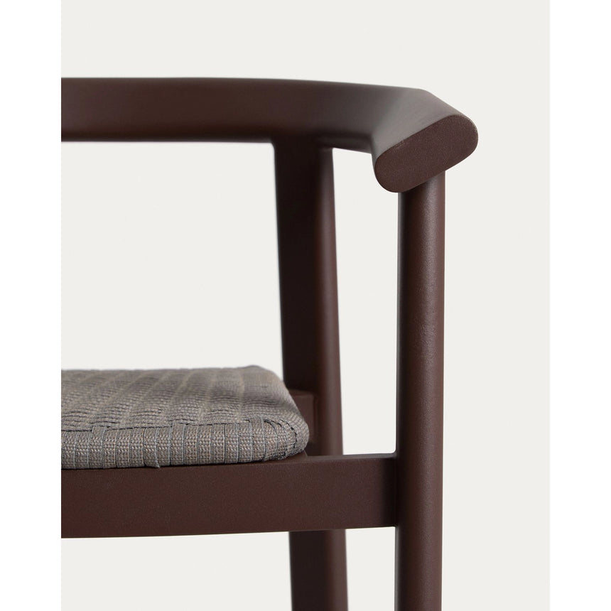 Hocker Erice aus Aluminium und Seil, 75 cm von Kave Home – Bild 9