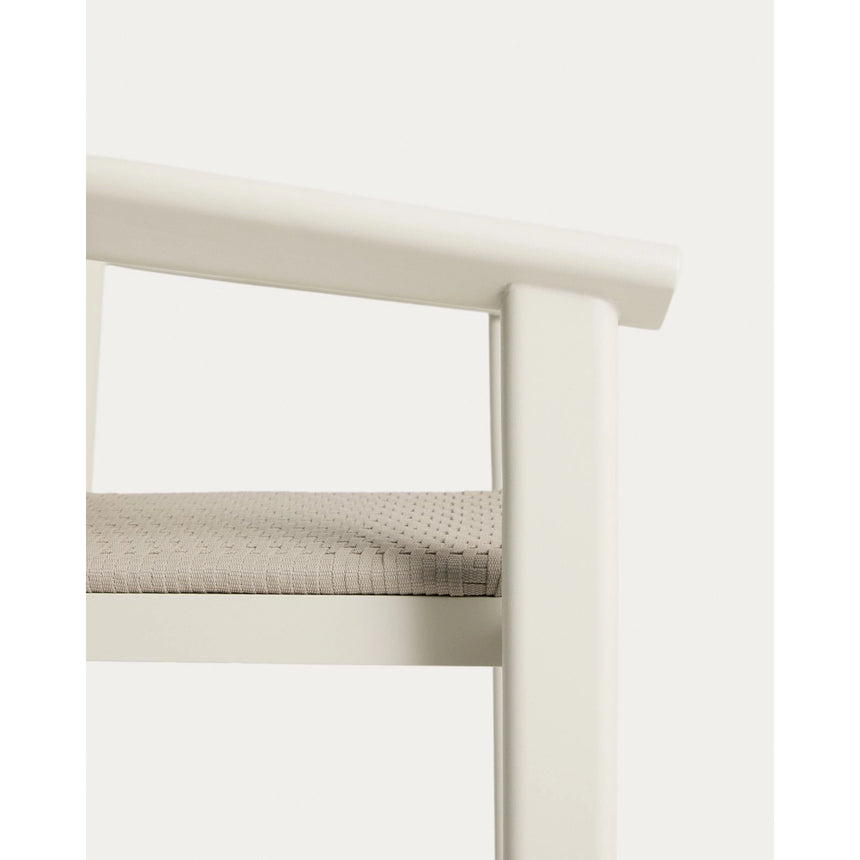Hocker Erice aus Aluminium und ecrufarbenem Seil, 65 cm von Kave Home – Bild 12