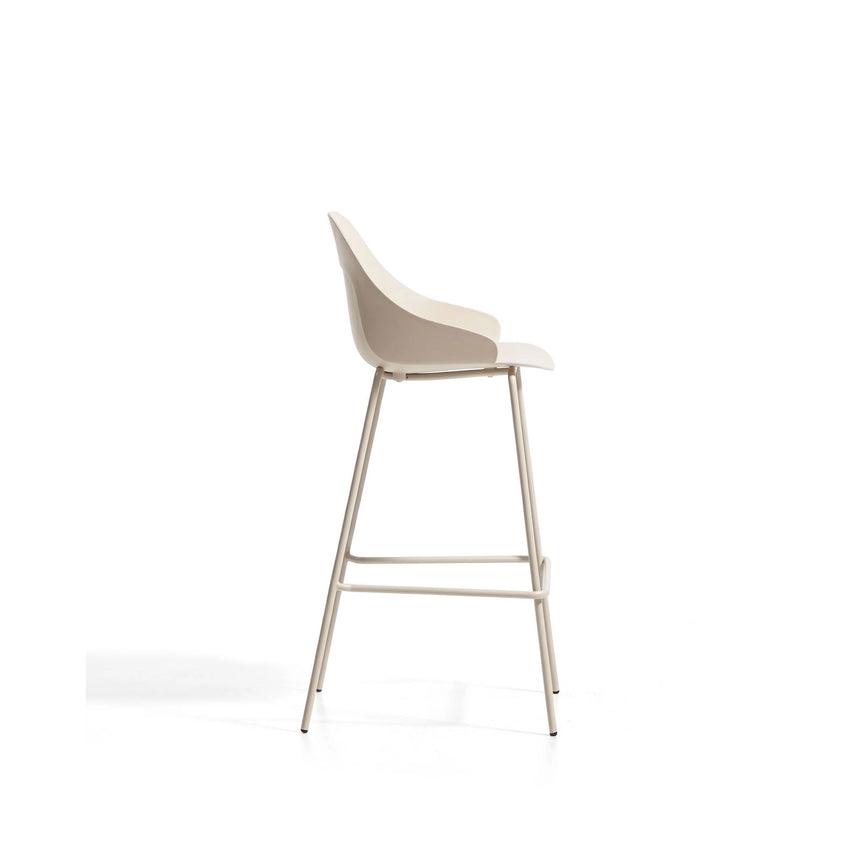 Hocker Sanile mit Stahlbeinen, 74 cm von Kave Home – Bild 4