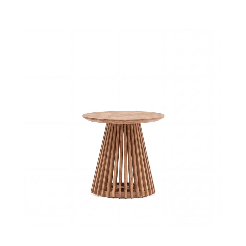 Jeanette Beistelltisch aus massivem Teakholz Ø 50 cm von Kave Home – Bild 6