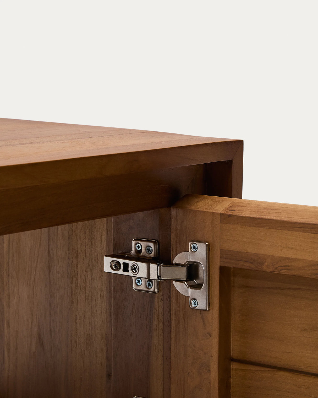 Kenta Badezimmermöbel aus massivem Teakholz mit Nussholzfinish 60 x 45 cm von Kave Home – Produktbild 1