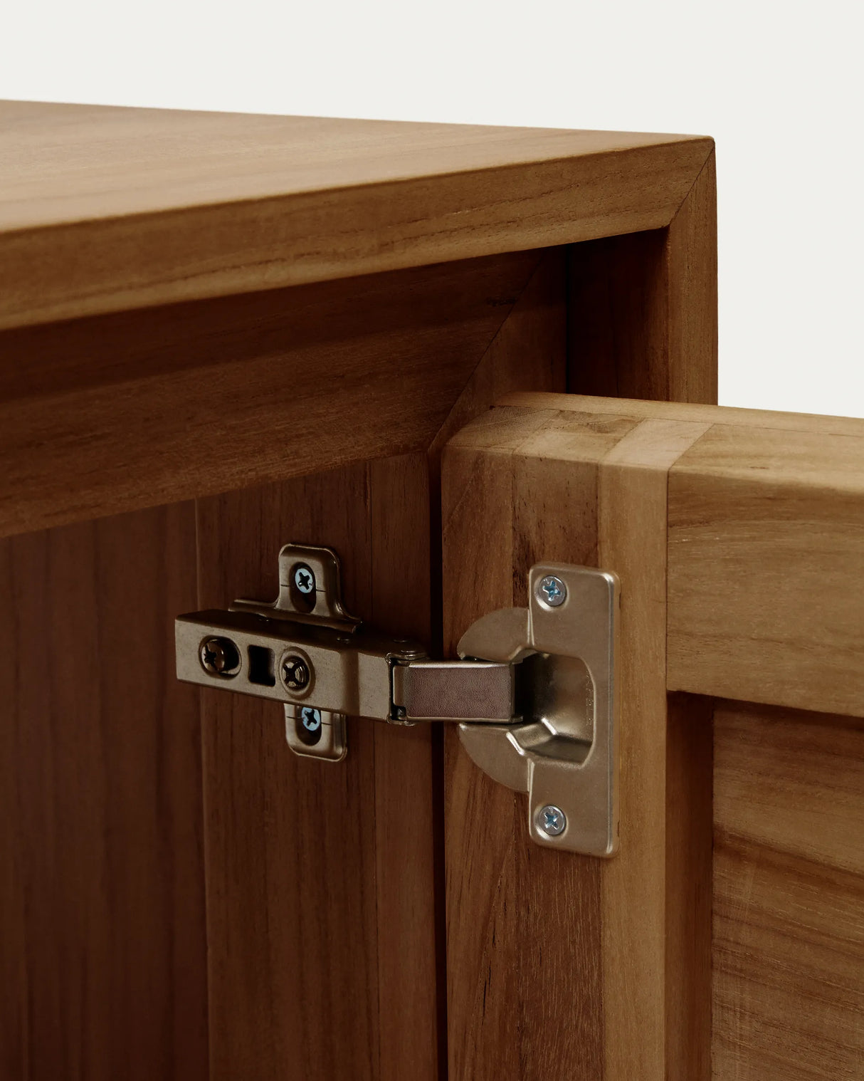 Kenta Badezimmermöbel aus massivem Teakholz mit Nussholzfinish 60 x 45 cm von Kave Home – Produktbild 3