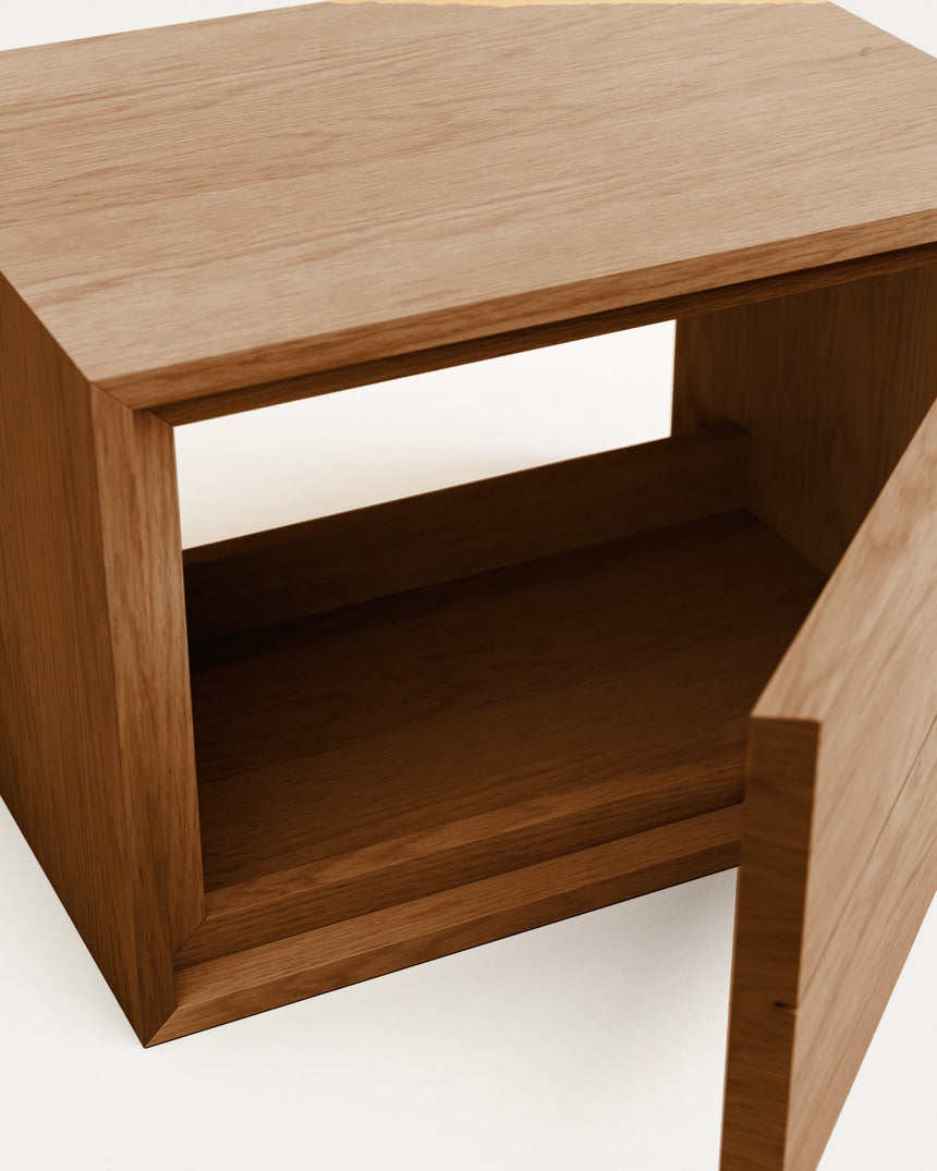 Kenta Badezimmermöbel aus massivem Teakholz mit natürlichem Finish 60 x 45 cm von Kave Home – Produktbild 1