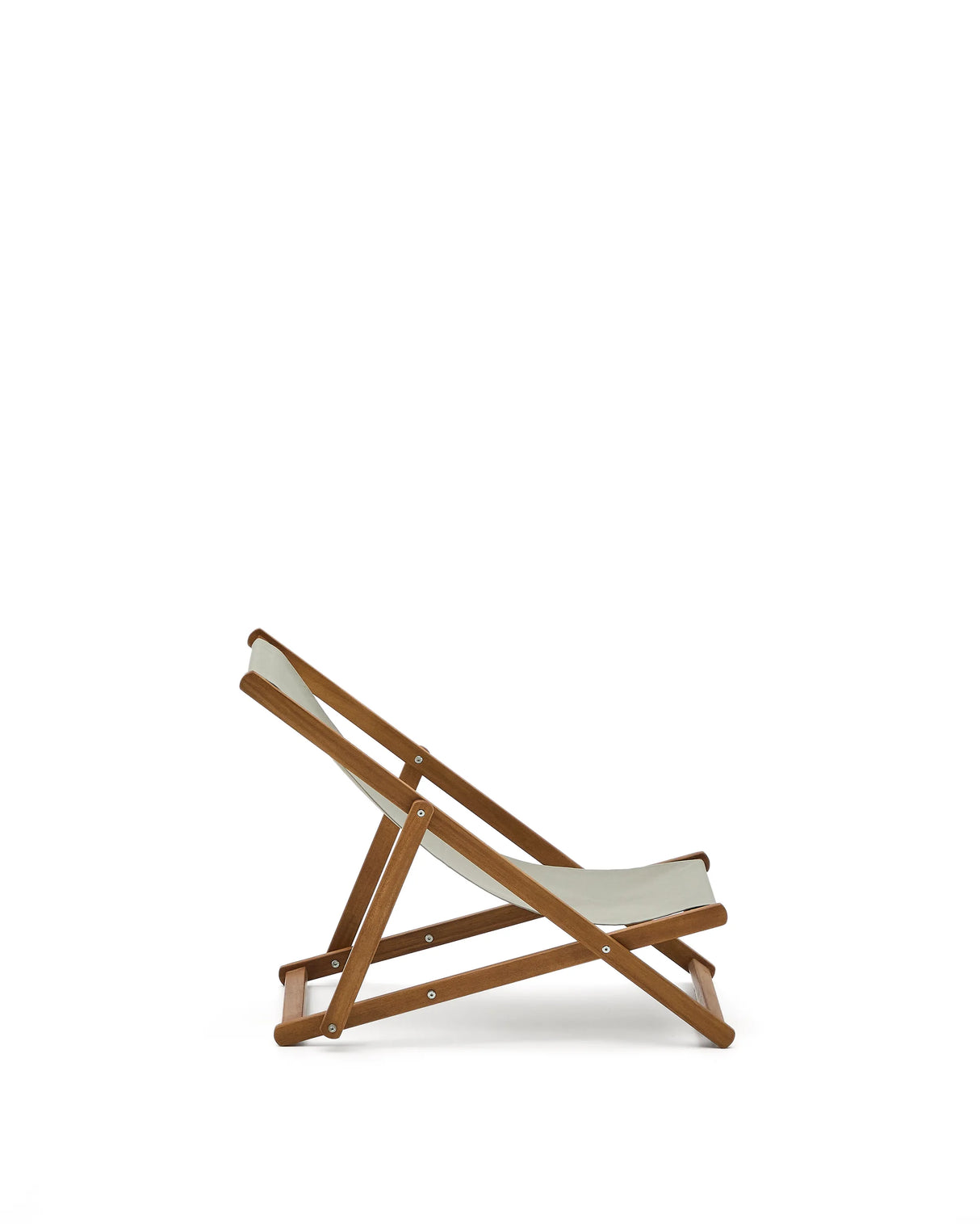 Klappbarer Outdoor-Liegestuhl Adredna für Kinder in Grün aus massivem Akazienholz FSC 100 % von Kave Home – Produktbild 10