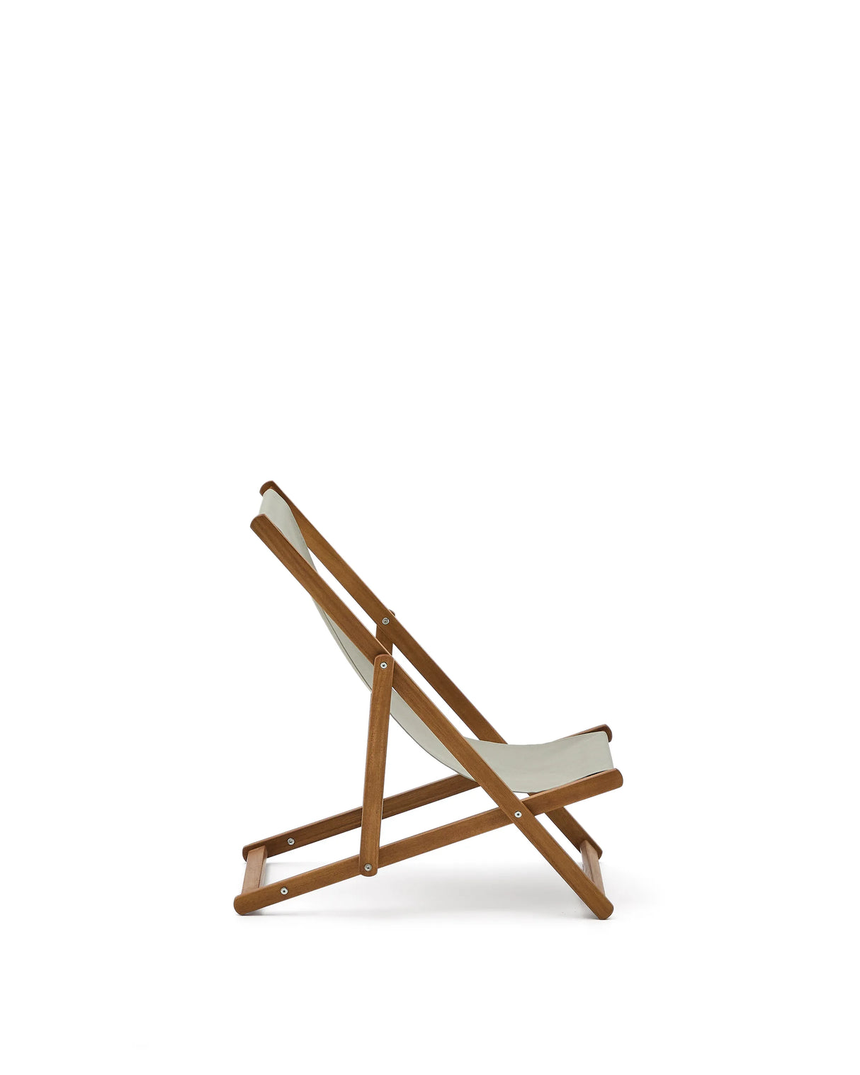 Klappbarer Outdoor-Liegestuhl Adredna für Kinder in Grün aus massivem Akazienholz FSC 100 % von Kave Home – Produktbild 9