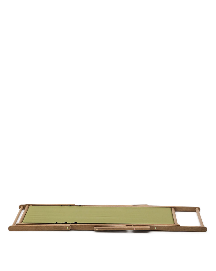 Klappbarer Outdoor-Liegestuhl Vilara in Grün aus massivem Akazienholz FSC 100% von Kave Home – Produktbild 13