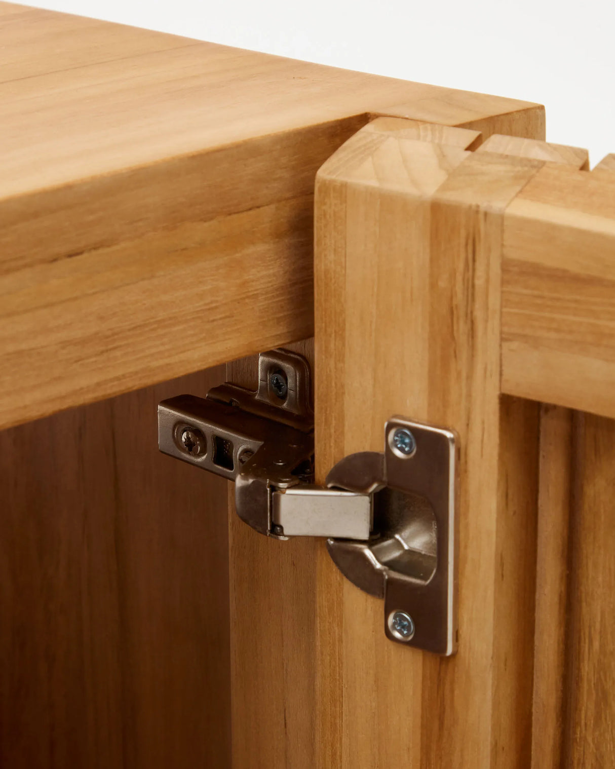 Kuveni aus massivem Teakholz mit natürlichem Finish 140 x 50 cm von Kave Home – Produktbild 11