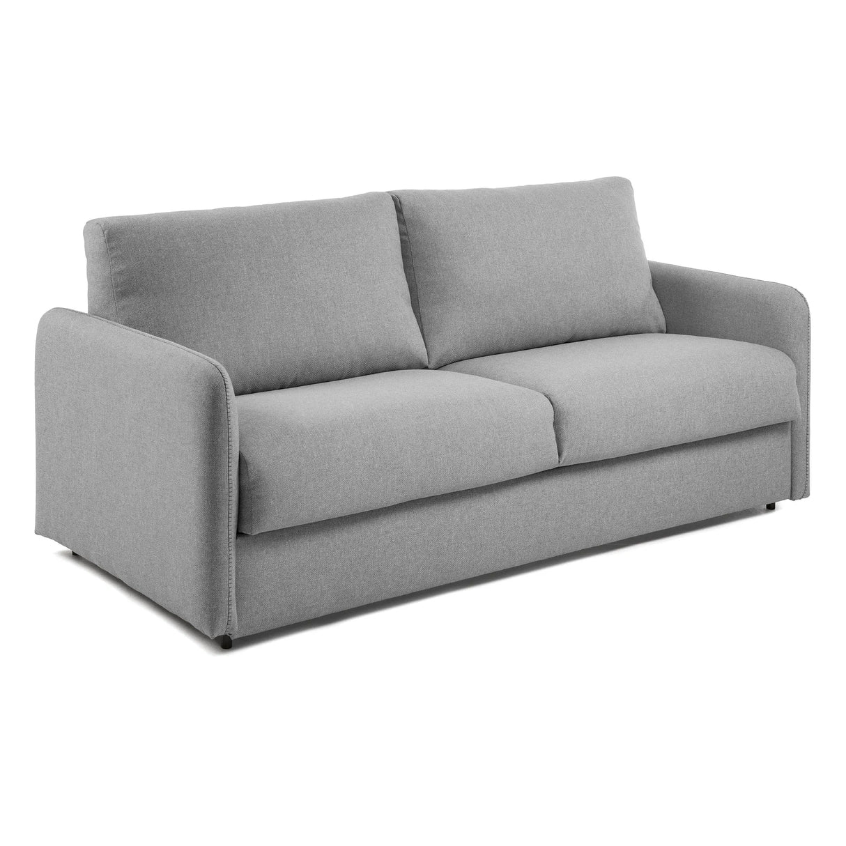 Kymoon 2-Sitzer Bettsofa Polyurethan hellgrau 160 cm von Kave Home – Produktbild 1