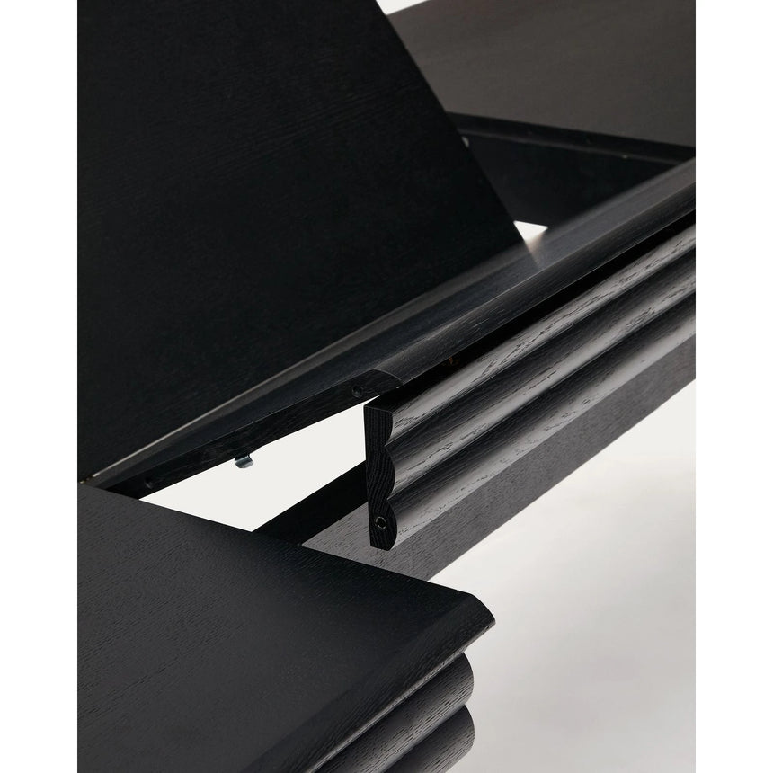 Lenon Ausziehtisch aus Eichenfurnier 200(280)x90 cm FSC Mix Credit von Kave Home – Bild 13