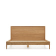 Lenon Bett aus Eichenholz und Eichenfurnier für Matratze von 160 x 200 cm FSC MIX Credit von Kave Home – Produktbild 10