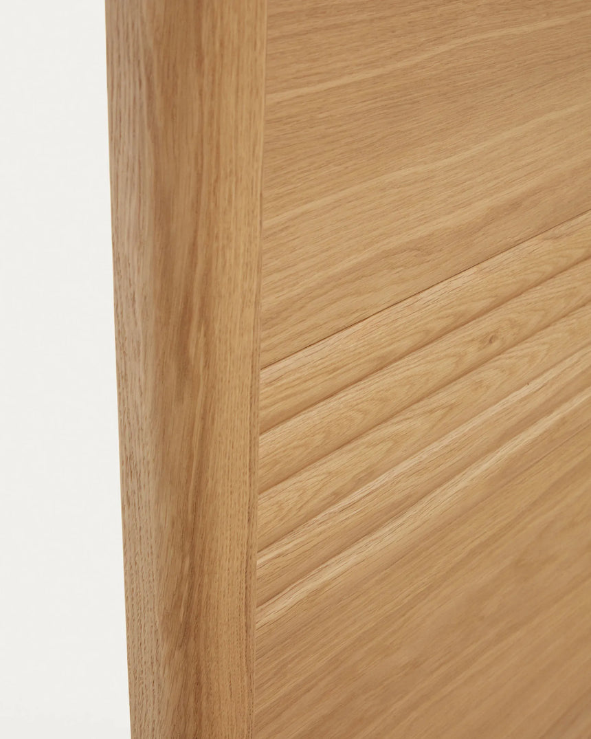 Lenon Bett aus Eichenholz und Eichenfurnier für Matratze von 90 x 200 cm FSC MIX Credit von Kave Home – Produktbild 11